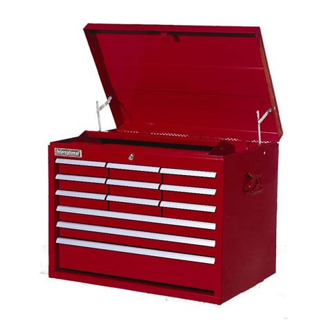 12 drawer steel red tool box|Amazon.com: Red Toolbox.